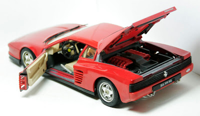 Bel Air Car >> 1:18 scale cars must go: 1984 Ferrari Testarossa 1:18 Burago BBurago Bel Air Car >> 1:18 scale cars must go: 1984 Ferrari Testarossa 1:18 Burago BBurago