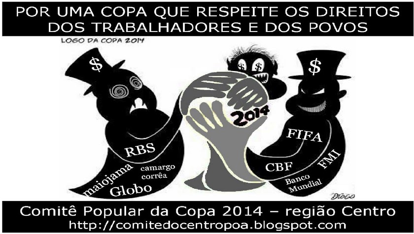 COMITÊ POPULAR DA COPA - REGIÃO CENTRO