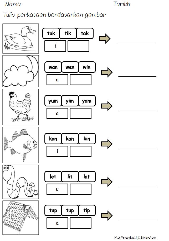 CIKGU EELA (IL) PRESCHOOLERS @ PCE: Literasi Tulisan 1