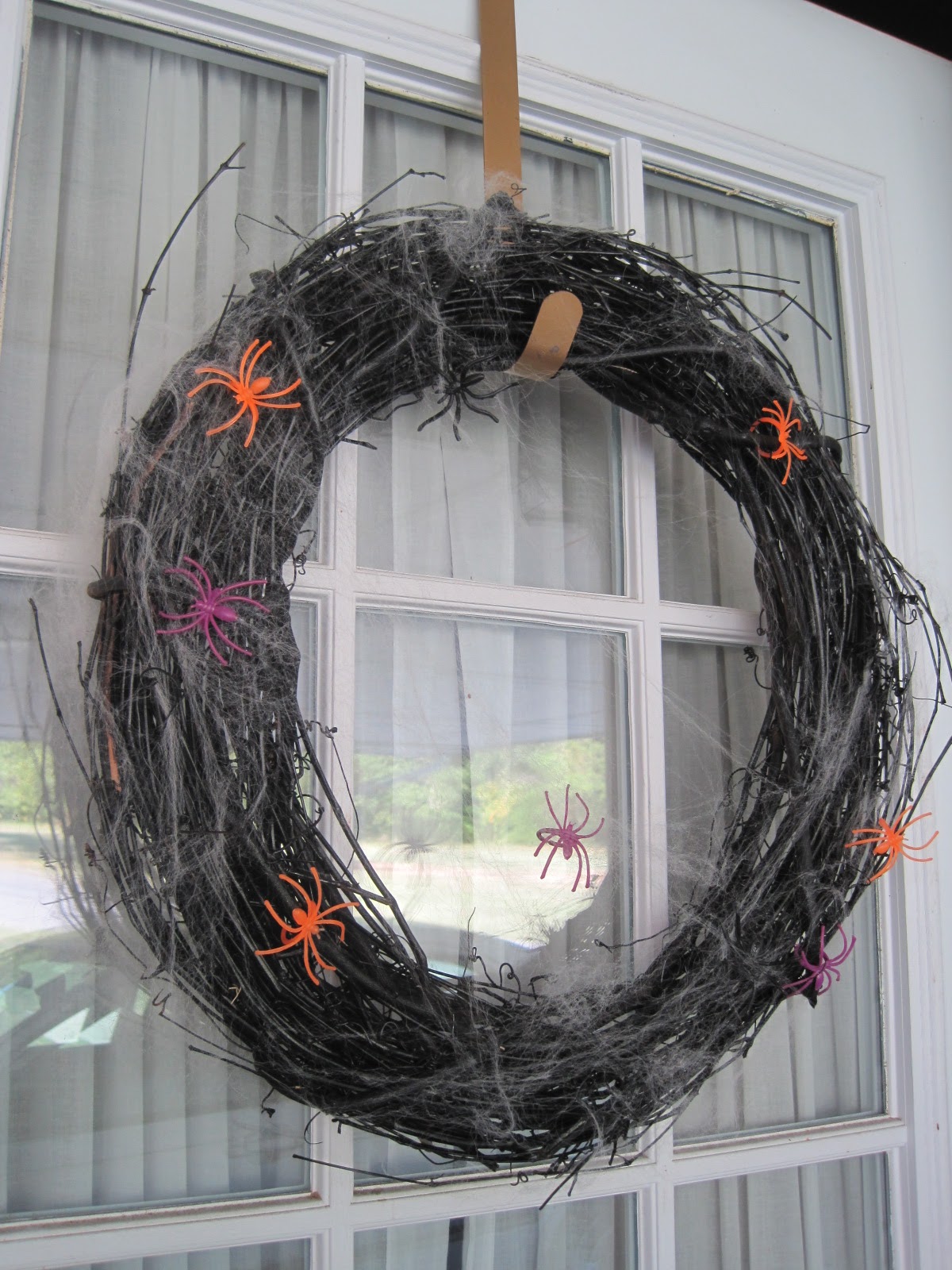 The time of my life: Easy Halloween Wreath