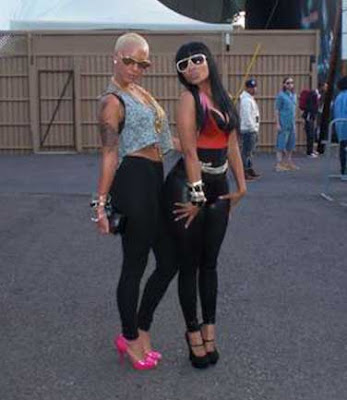 Luxury Vixen Alert: Amber Rose & Nicki Minaj