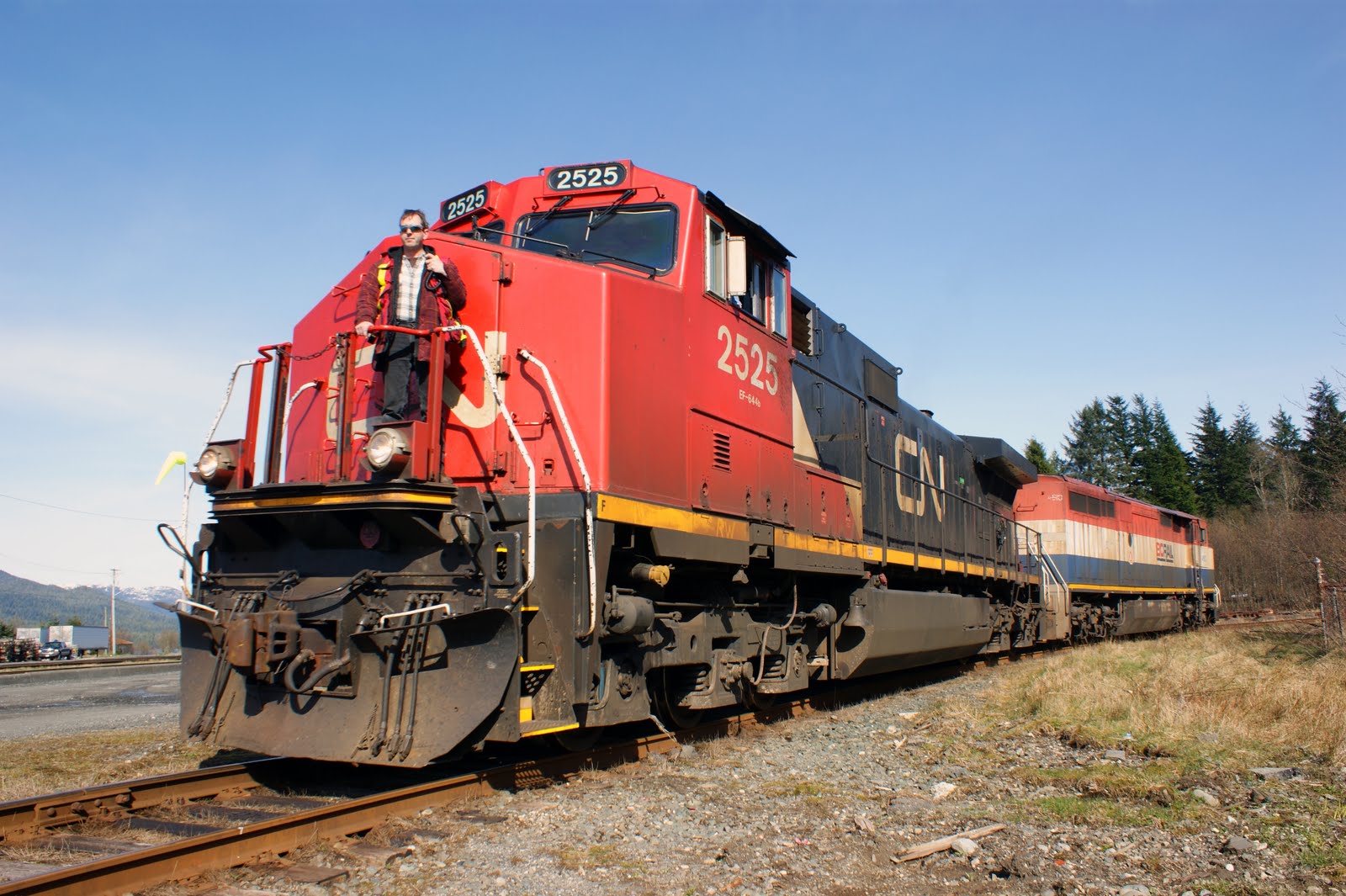 Prince Rupert Rail Images: Wye Oh Wye - turning locomotives