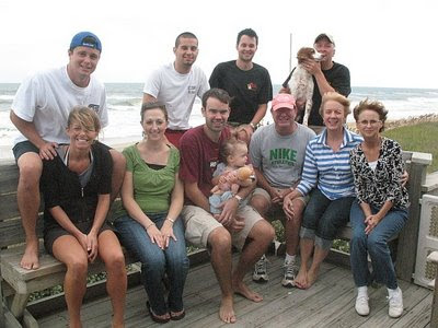 Gregg and Pontius families on the OBX