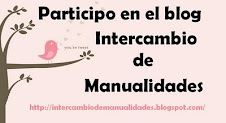 Participo en el blog intercambio de manualidades