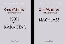 Otto Weininger: Samlade skrifter 1-2