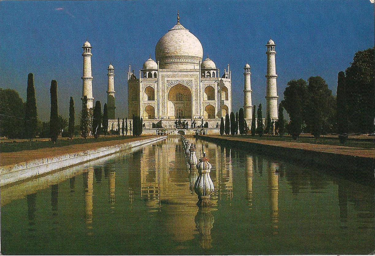 MY UNESCO WHS POSTCARDS COLLECTION INDIA Taj Mahal