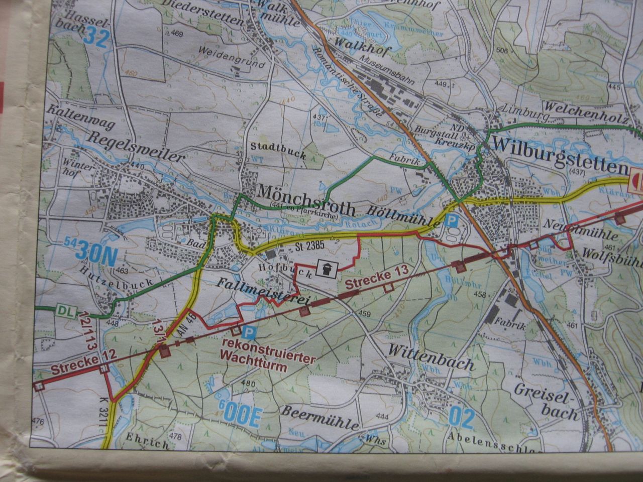 Limeswanderung: 48. Limes - Etappe, vom Römerturm Mönchsroth zum Limeswanderung: 48. Limes - Etappe, vom Römerturm Mönchsroth zum