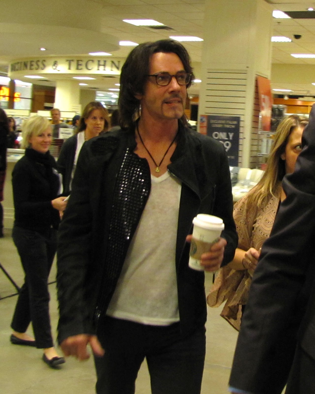 MR WILL W POP MAVEN RICK SPRINGFIELD TORONTO INDIGO BOOK SIGNING