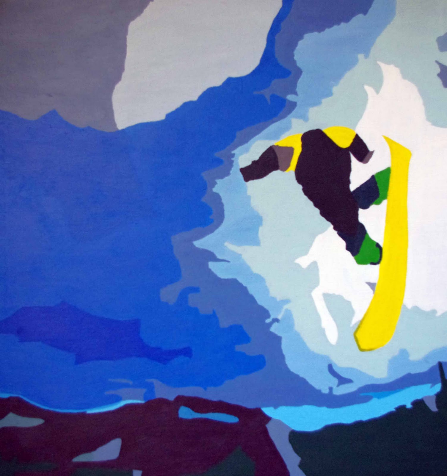 art the heart Grade 10 High Contrast Painting