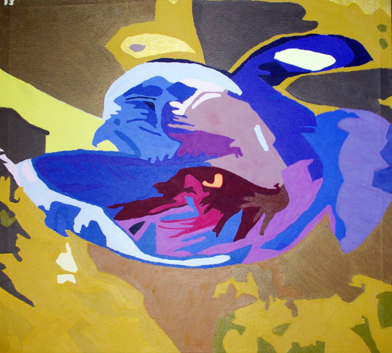 art the heart Grade 10 High Contrast Painting