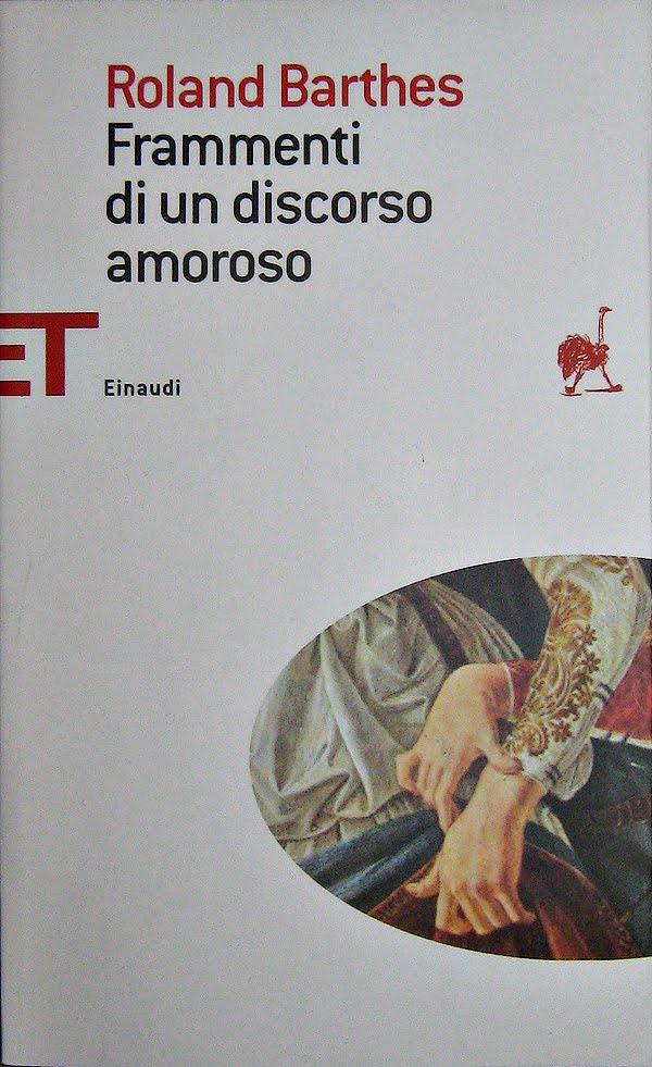 Rapsodia in book Frammenti di un discorso amoroso Roland Barthes (Saggio 1977)