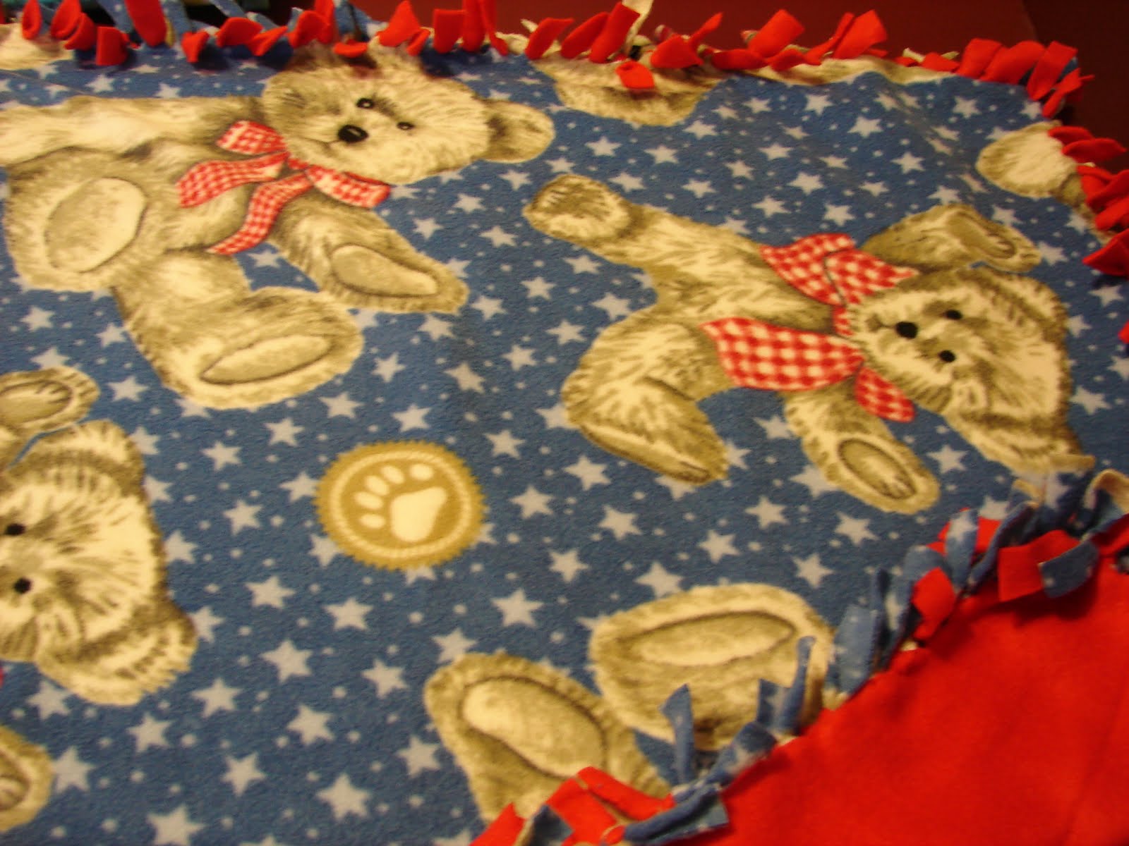 Mama Bears Fleece Blankets: New toddler bed fleece blankets!!