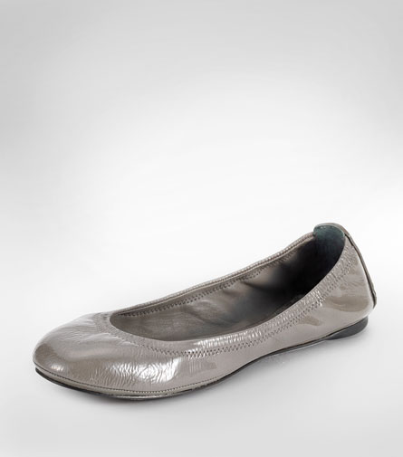 gray tory burch flats