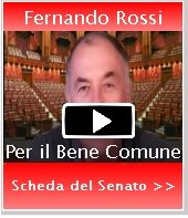 Fernando Rossi in Senato