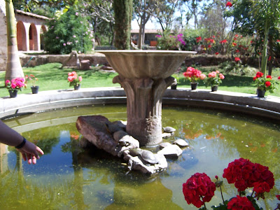 Fuente en la Hacienda de Huejotitán