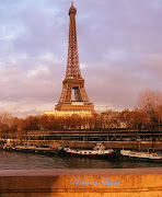 I love that time in Paris when all the boulangerie windows (paris jan tharr eiffel tower grenellebridge )