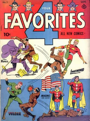 I think not only should Hitler be punched on the cover of every comic book, he should be punched no less than 4 times.