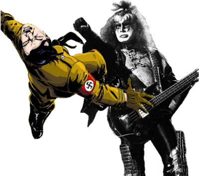 True Story: Vinnie Vincent was fired from KISS because he was 'too Italian' to punch Mussolini.