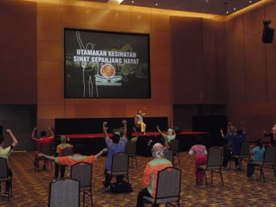 borneotip programme organizer exercise held