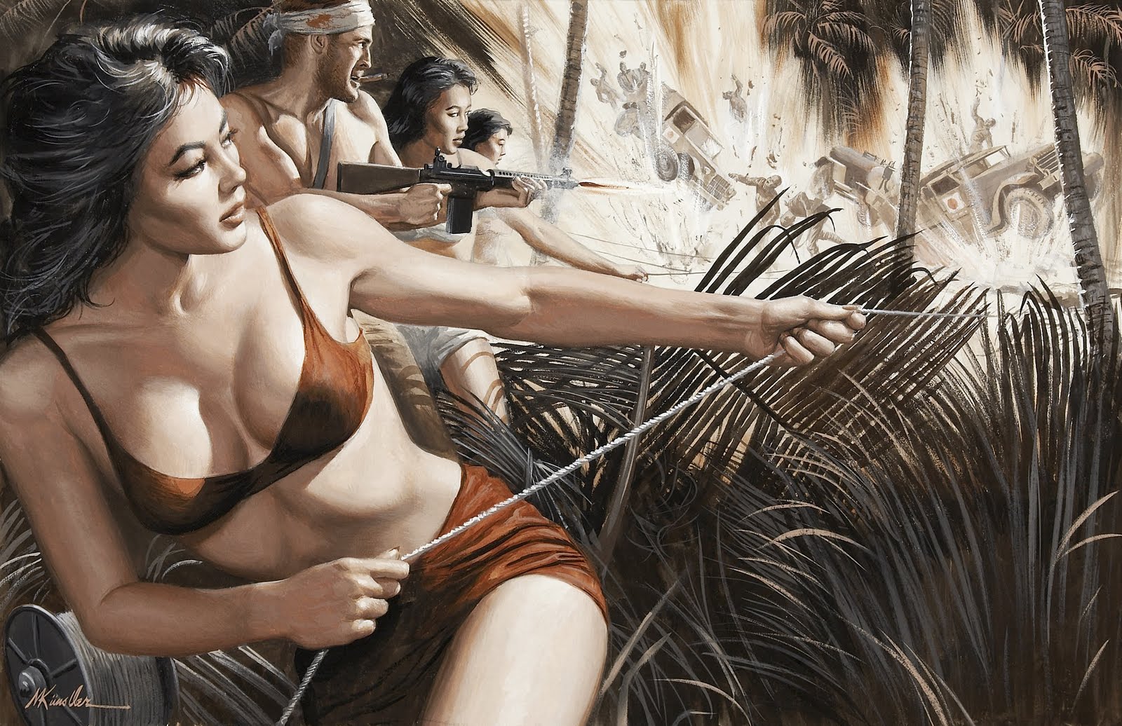 [MORT+KÜNSTLER+(American+b.+1931).+G.+I.+Tiger-Bandit+of+Saipan,+Male+story+illustration.jpg]