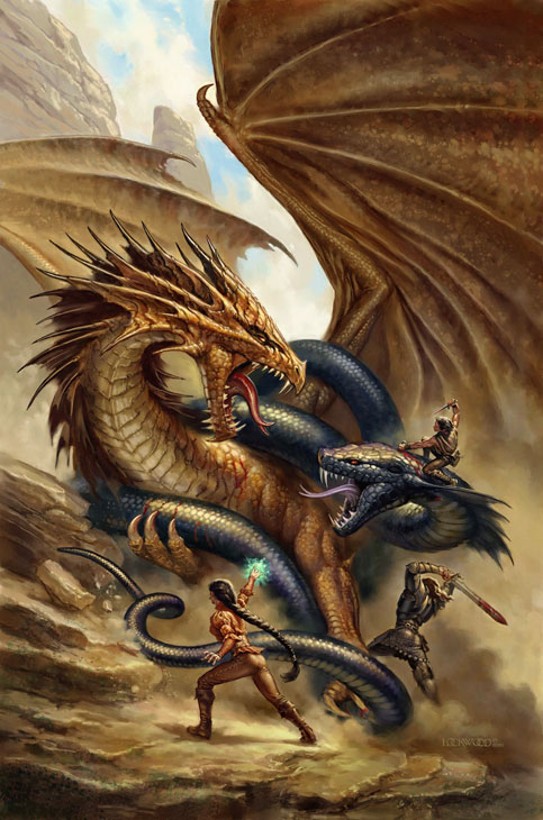 Змеи 3 битва драконов