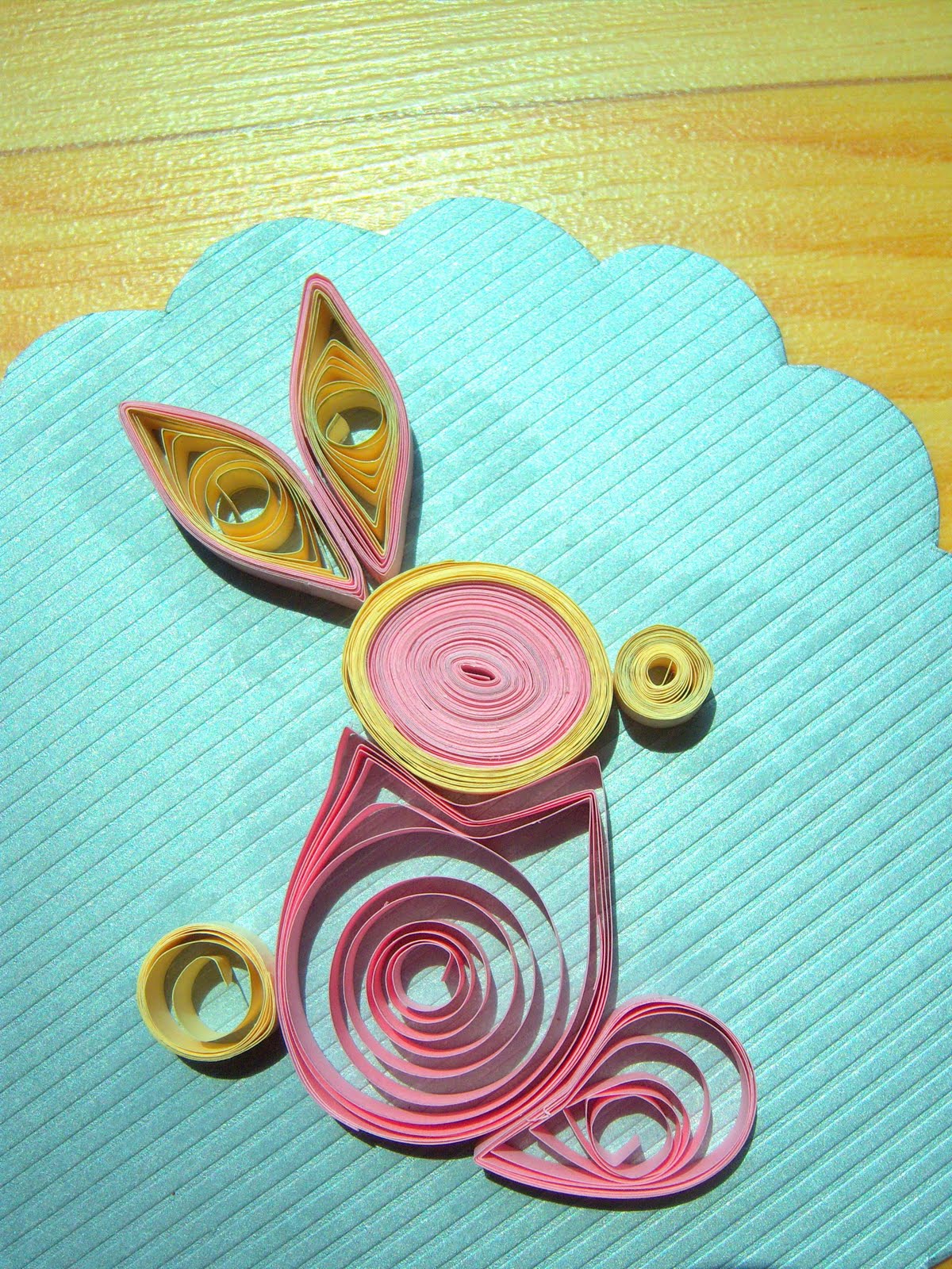 Namrata's Sketches & Art Rabbit with Quilling