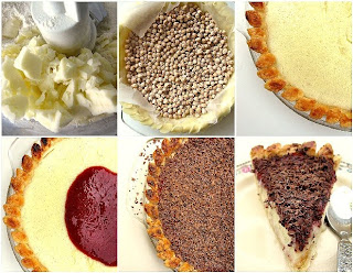 Simple Pumpkin Pie & Crème Patisserie, Strawberry & Chocolate Pie... it's raining pies! 12 Cream+patisserie+pie