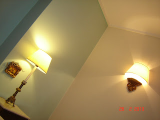 La silla chic: Un aplique de luz chic