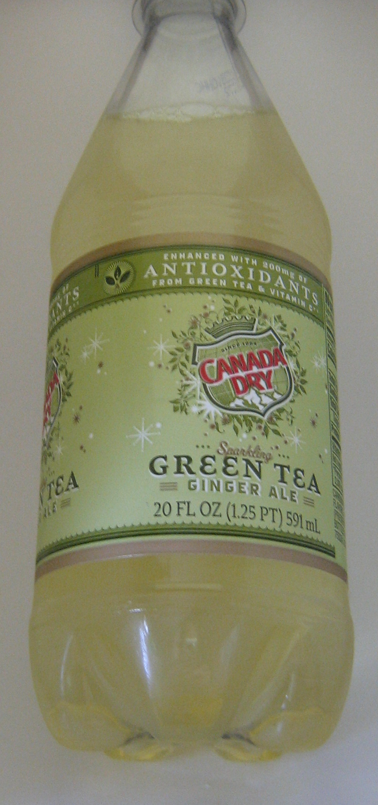 Foodette Reviews Canada Dry Sparkling Green Tea Ginger Ale