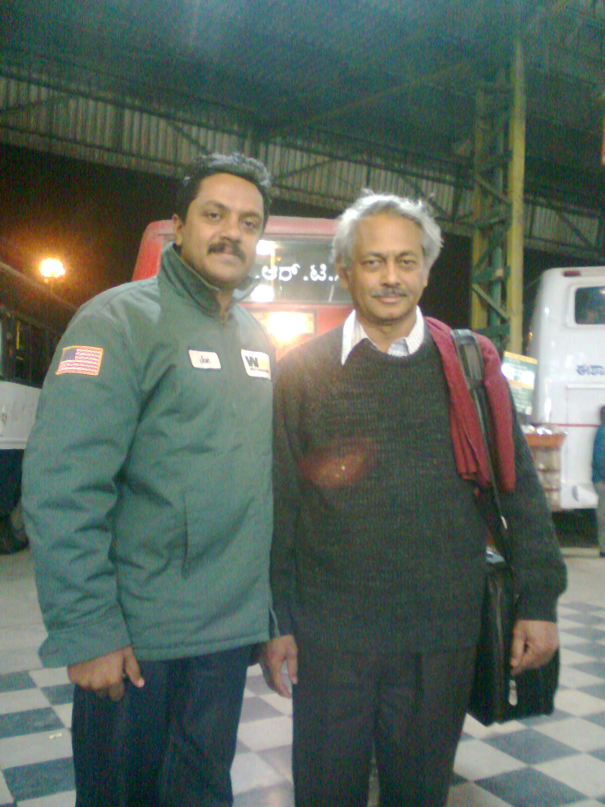 Somatmika WITH THE FAMOUS KANNADA FILM DIRECTOR GIRISH KASARAVALLI