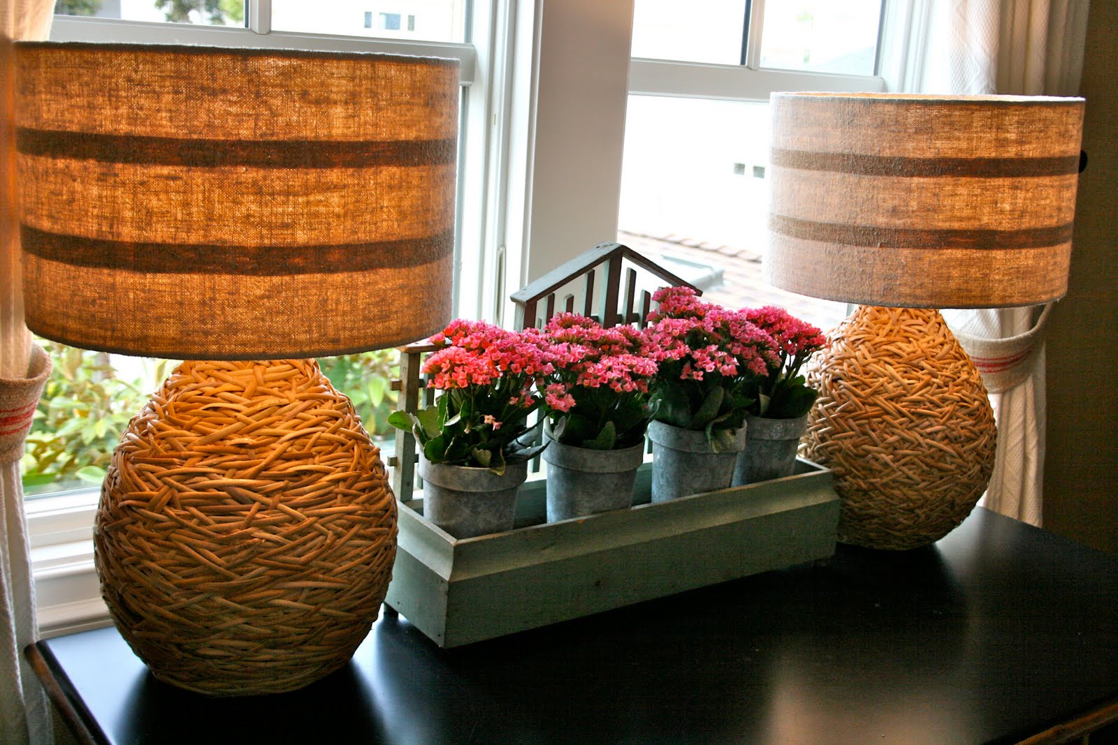 The Polished Pebble Vintage Water Bottle Lamps