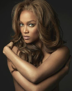 Tyra on Top of Indian Beauty