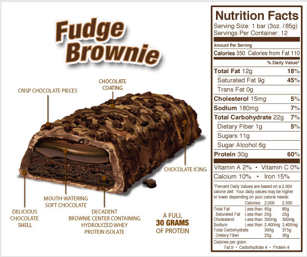 The bahne way of living. Fudge brownie protein bar! D