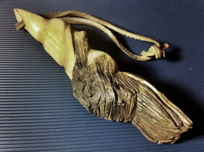 ALL THINGS BUSHCRAFT: Wood Spirit Carving in Pear Wood