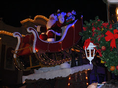 Santa in the Parade