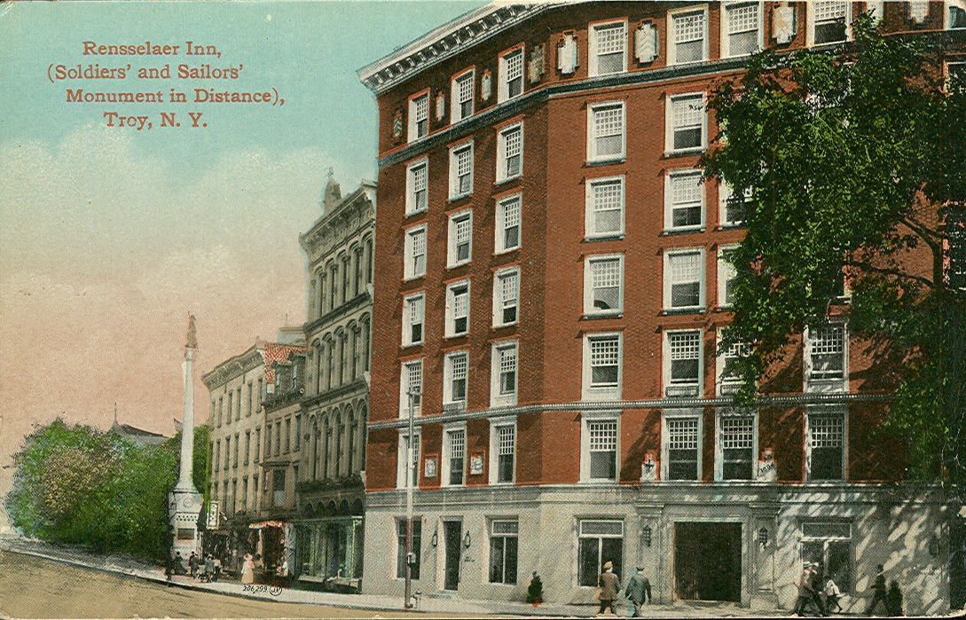 Vintage Travel Postcards: Troy, New York