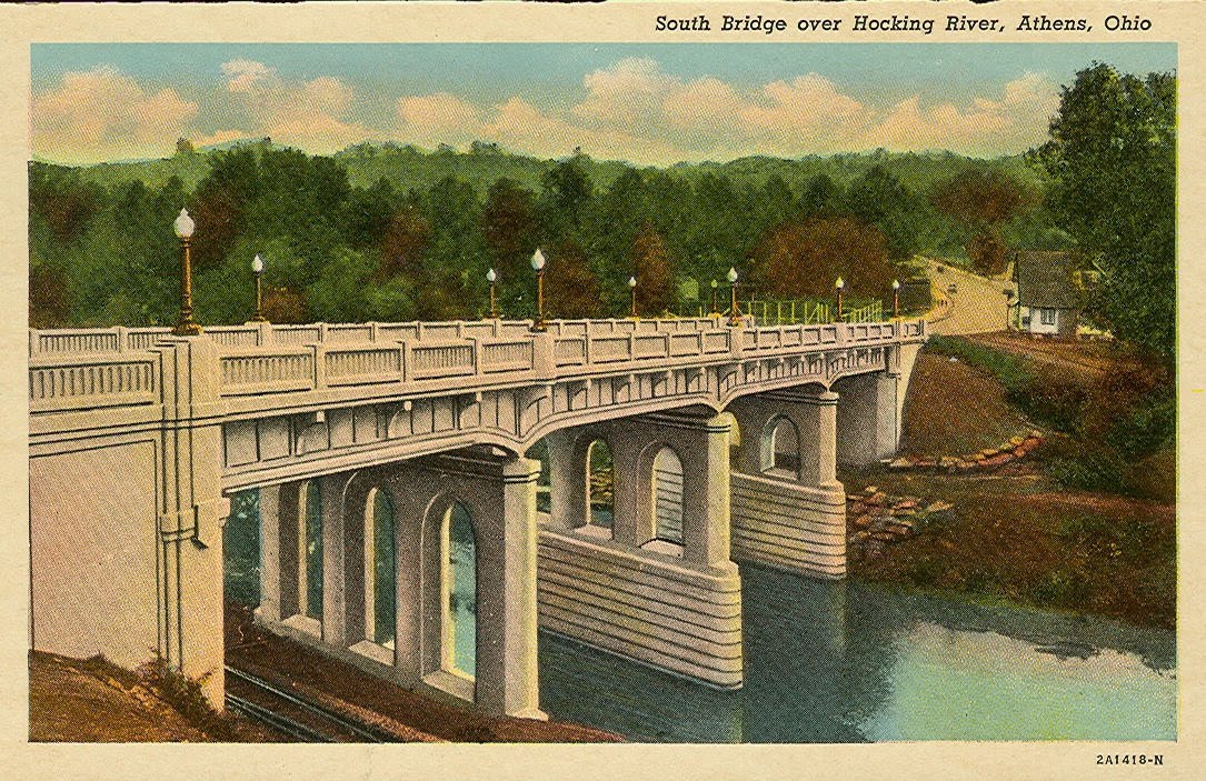 Vintage Travel Postcards: Athens, Ohio Vintage Travel Postcards: Athens, Ohio