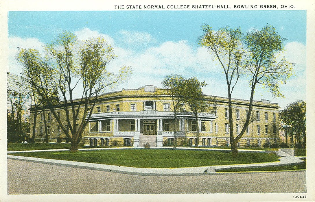 Vintage Travel Postcards Bowling Green, Ohio