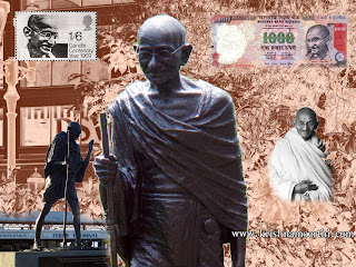 Wallpapers Photo Art: Mahatma Gandhi Wallpapers