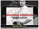 Giveaway Eqbalzack 'serba satu'