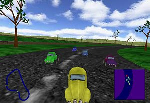 A Bugs Drive free racing game