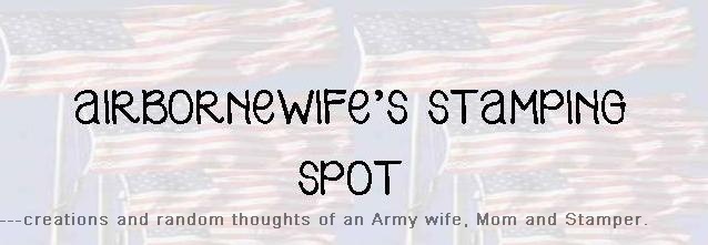 airbornewife's stamping spot