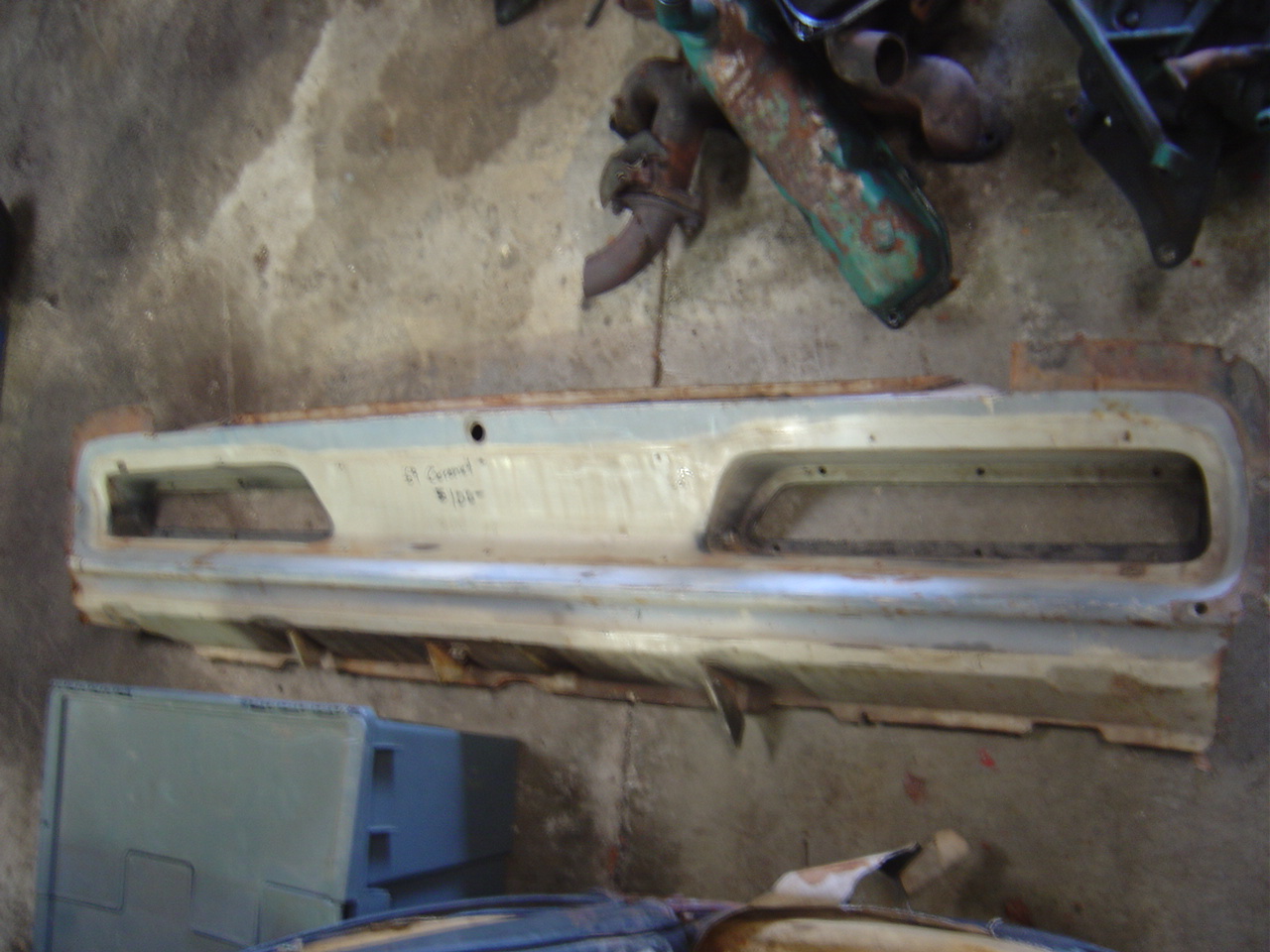 1969 Dodge Charger 1969 Dodge Tail Panel