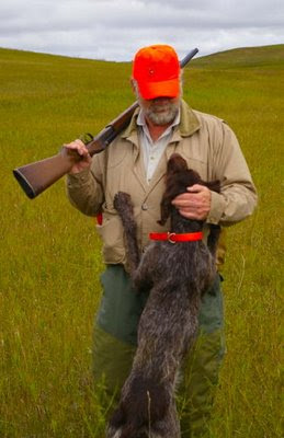 Galen Geer and Cookie, North Dakota, September 2008