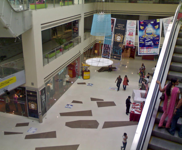 Stock Pictures Interiors of Vashi Malls