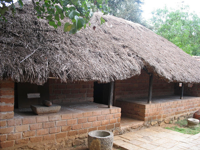 thatched hut from south india