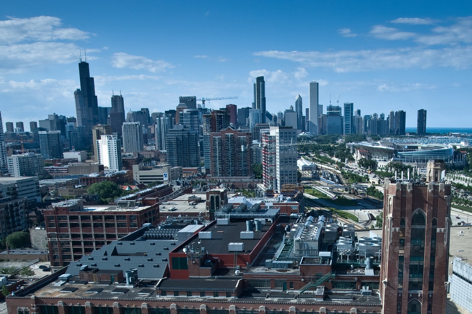 Shot of the Day Unusual view of Chicago Skyline