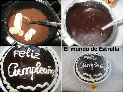 Tarta de chocolate 