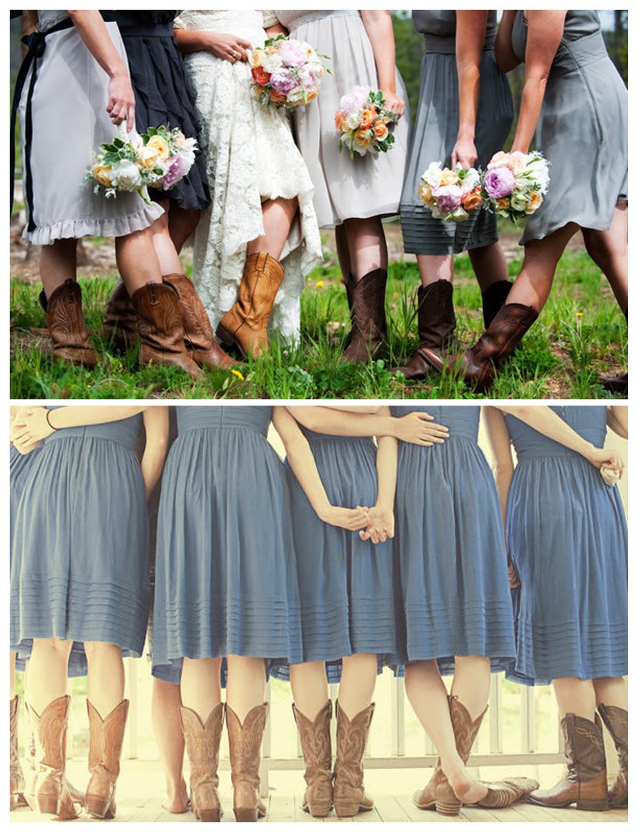 bridesmaid boots