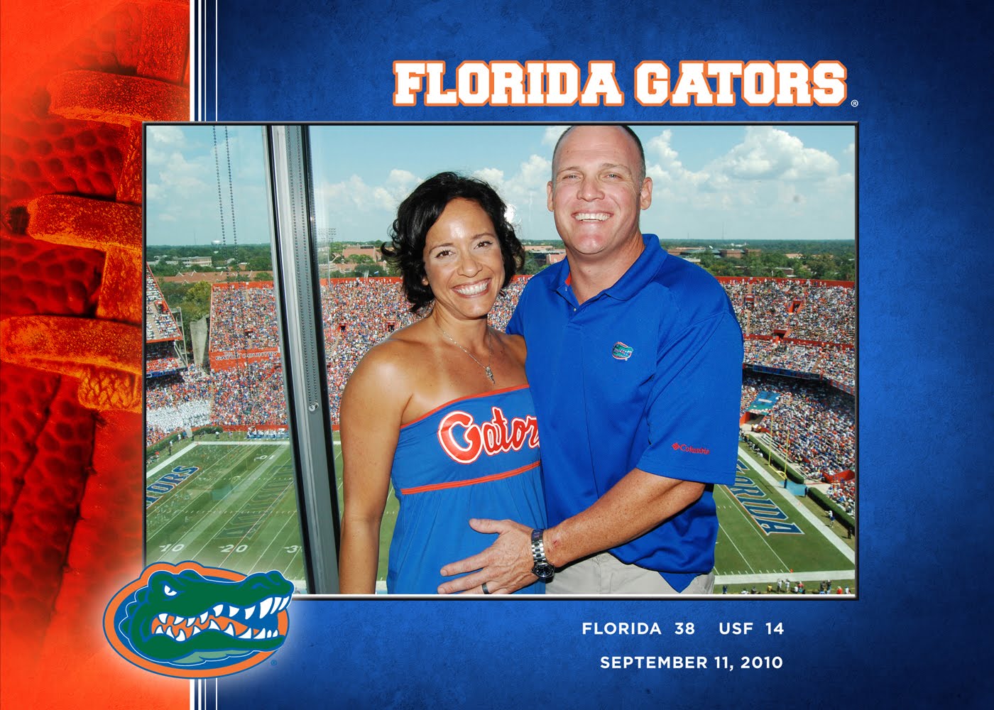 Her First Gator Game
